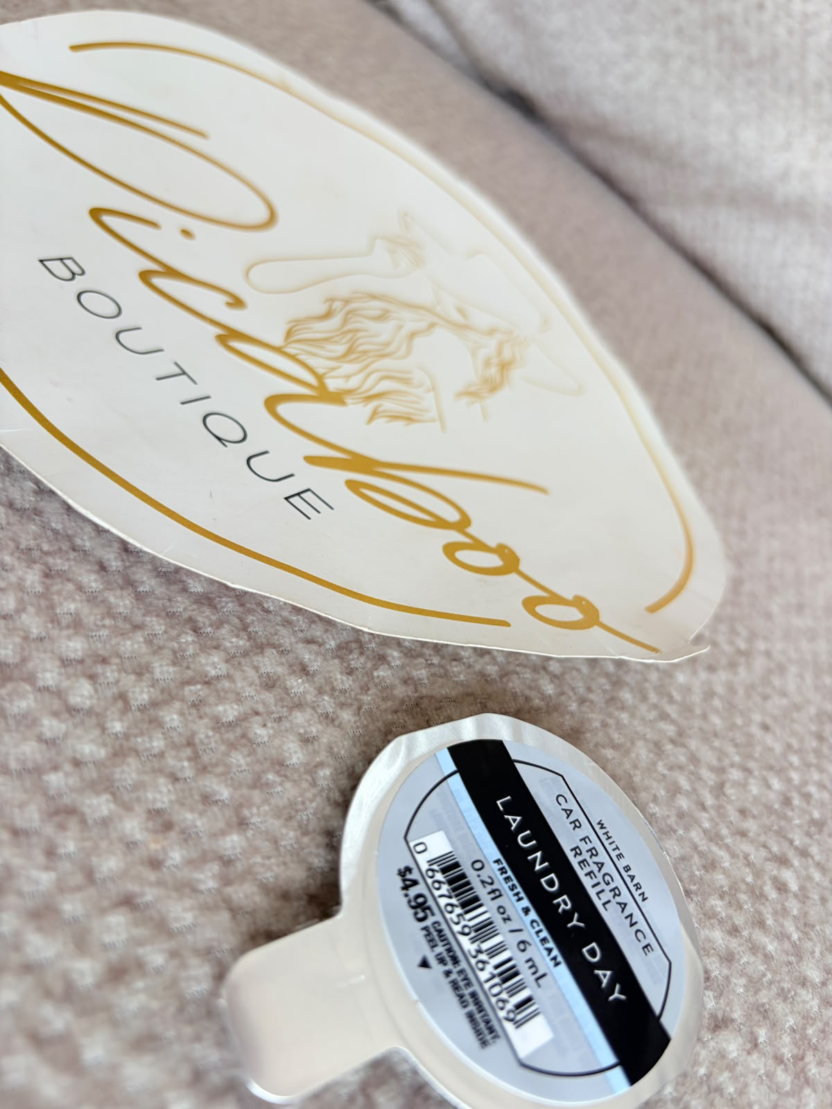Repuesto de aromatizante para carro Laundry Day de Bath & Body Works White Barn