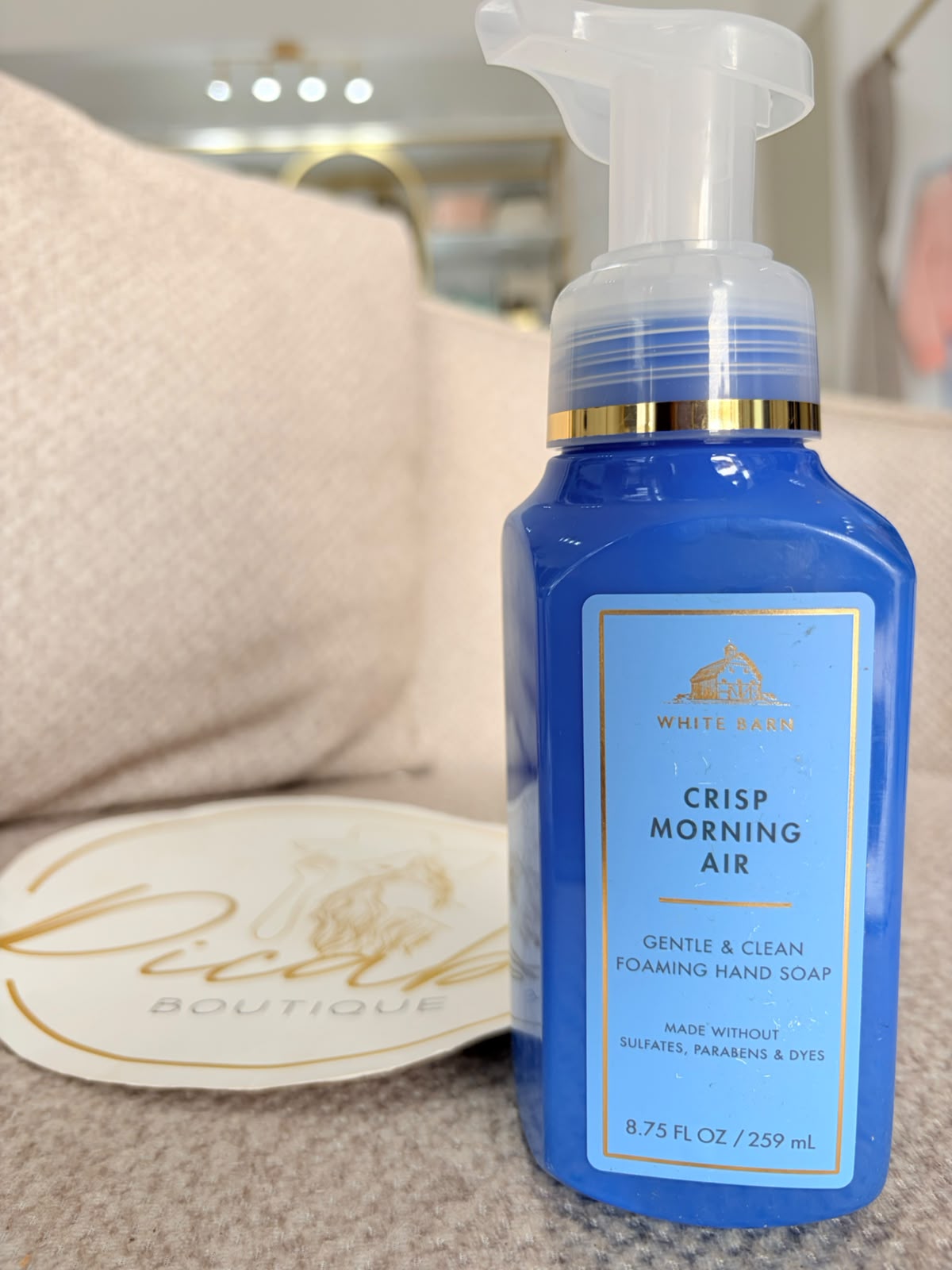 Bath & Body Works Crisp Morning Air jabón en espuma para manos 259 ml