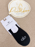 Calcetines invisibles Alo negros unisex
