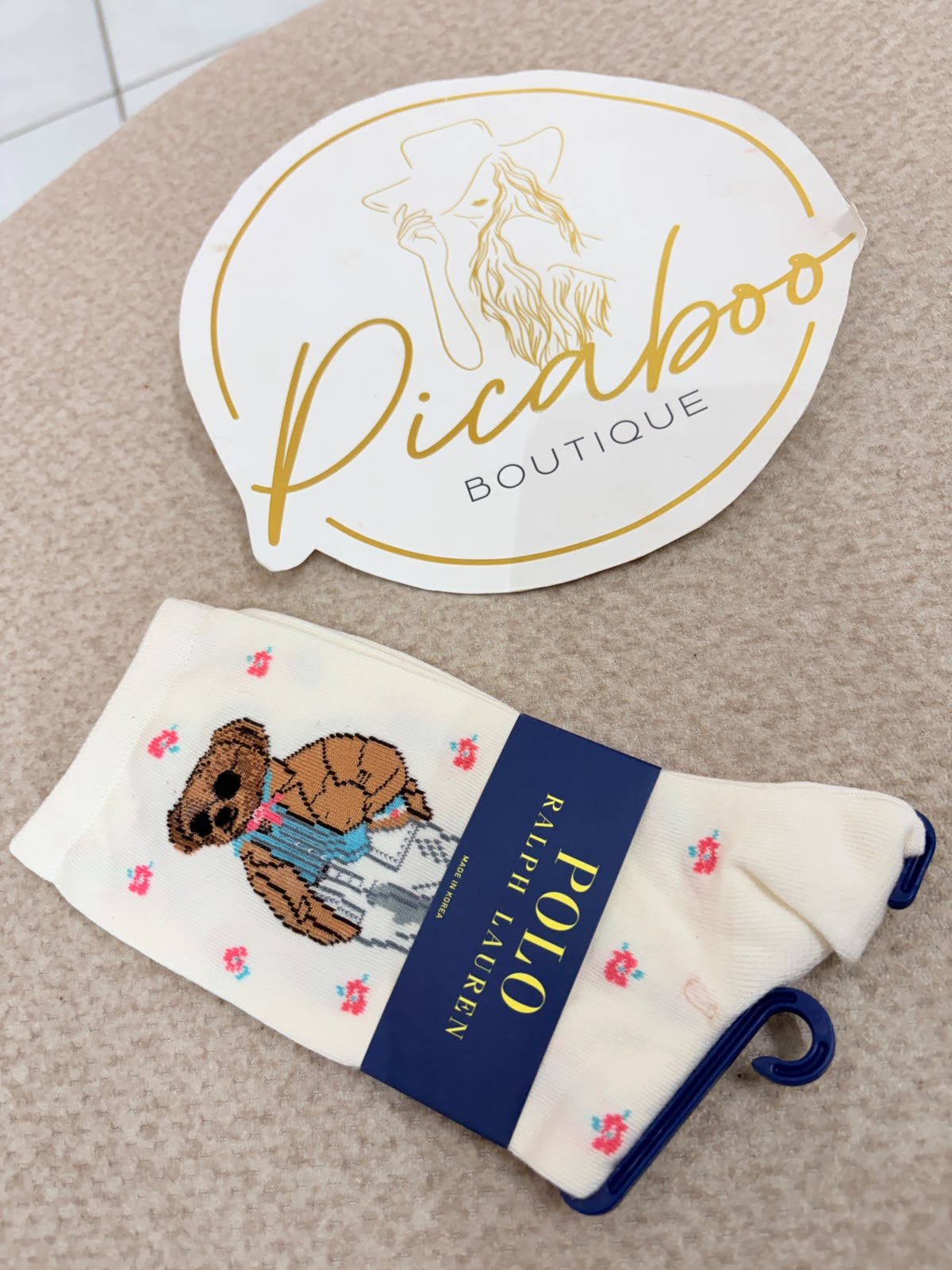 Calcetines Polo Ralph Lauren con oso y cerezas