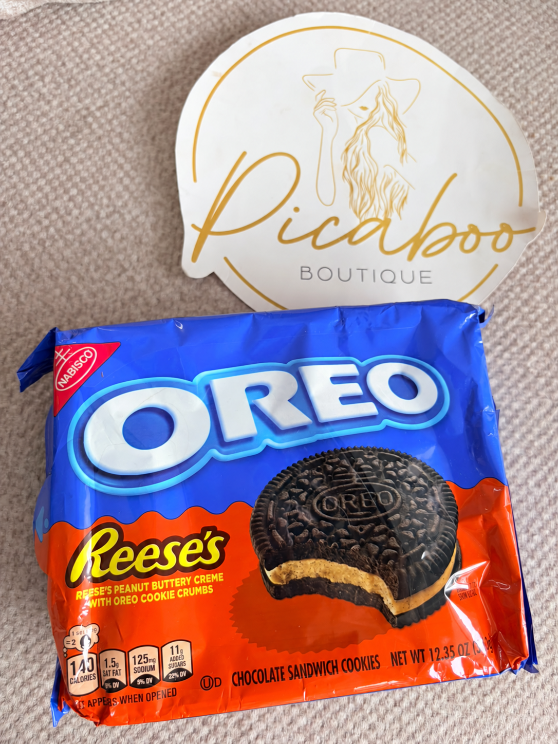 Galletas OREO Reese’s 350 g