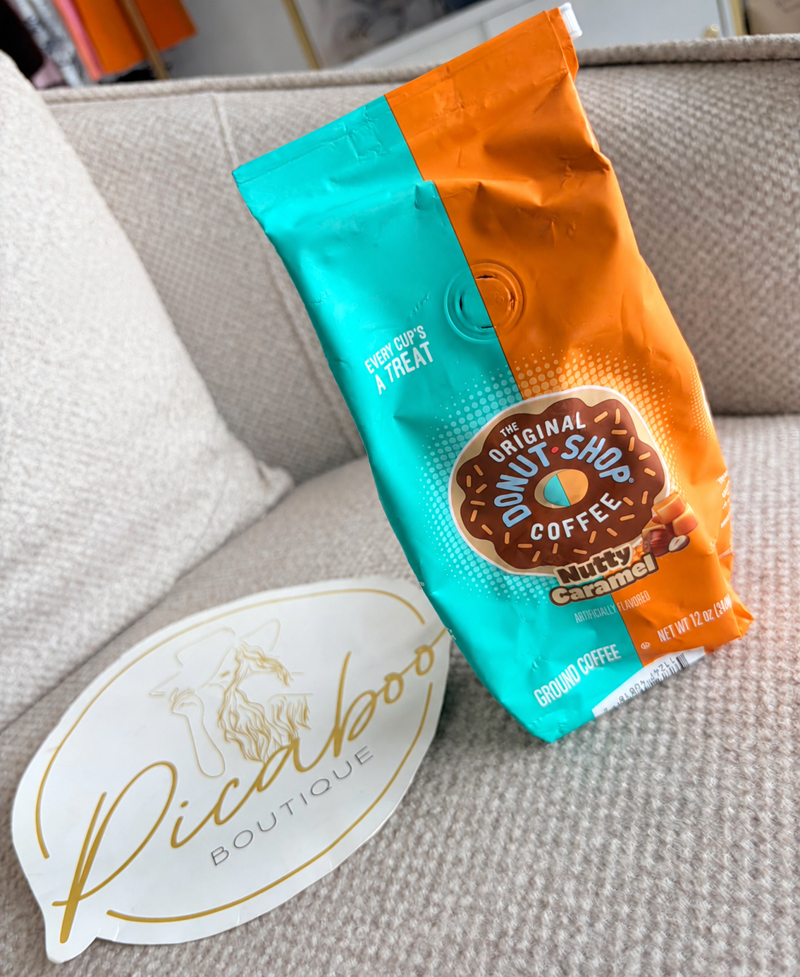 Café Donut Shop Nutty Caramel 340 g