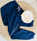 Pantalón jogger Tommy Hilfiger azul marino para niña