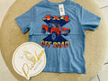 Playera GAP azul Off Road 4x4 para niño