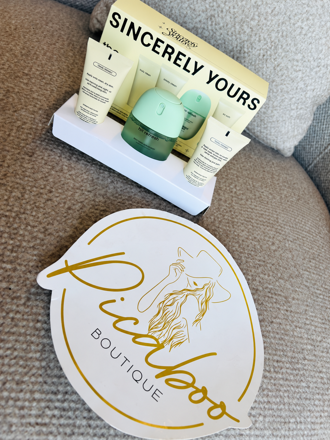 Sincerely Yours — Set de cuidado facial de 3 productos